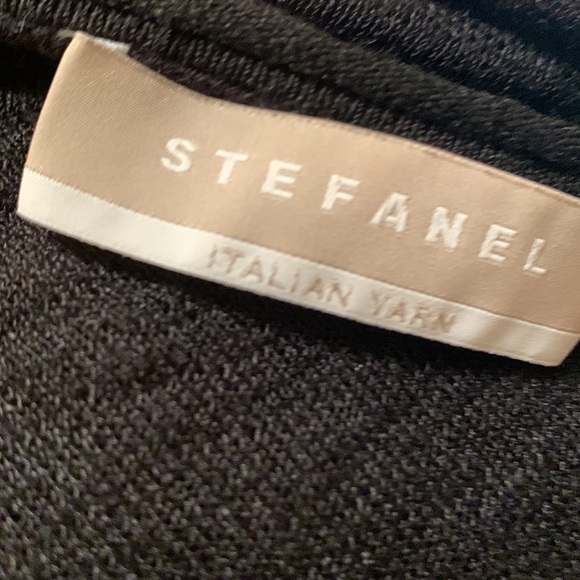 Stefanel Ribbon bow detailed T-shirt with long sleeves - Picture 12 of 12